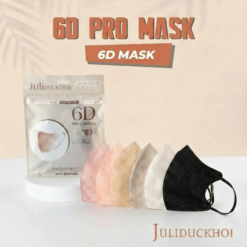 Khẩu Trang 6D Pro Mask Juliduckhoi